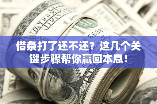 北京借条打了还不还？这几个关键步骤帮你赢回本息！
