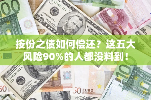 北京按份之债如何偿还？这五大风险90%的人都没料到！