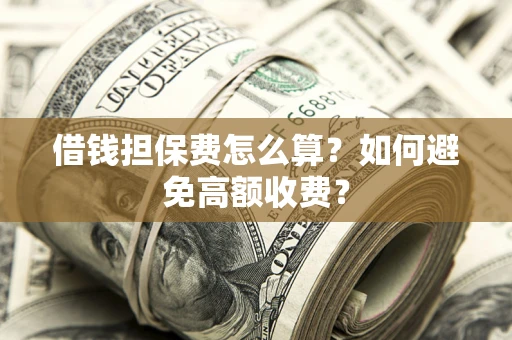 北京借钱担保费怎么算？如何避免高额收费？